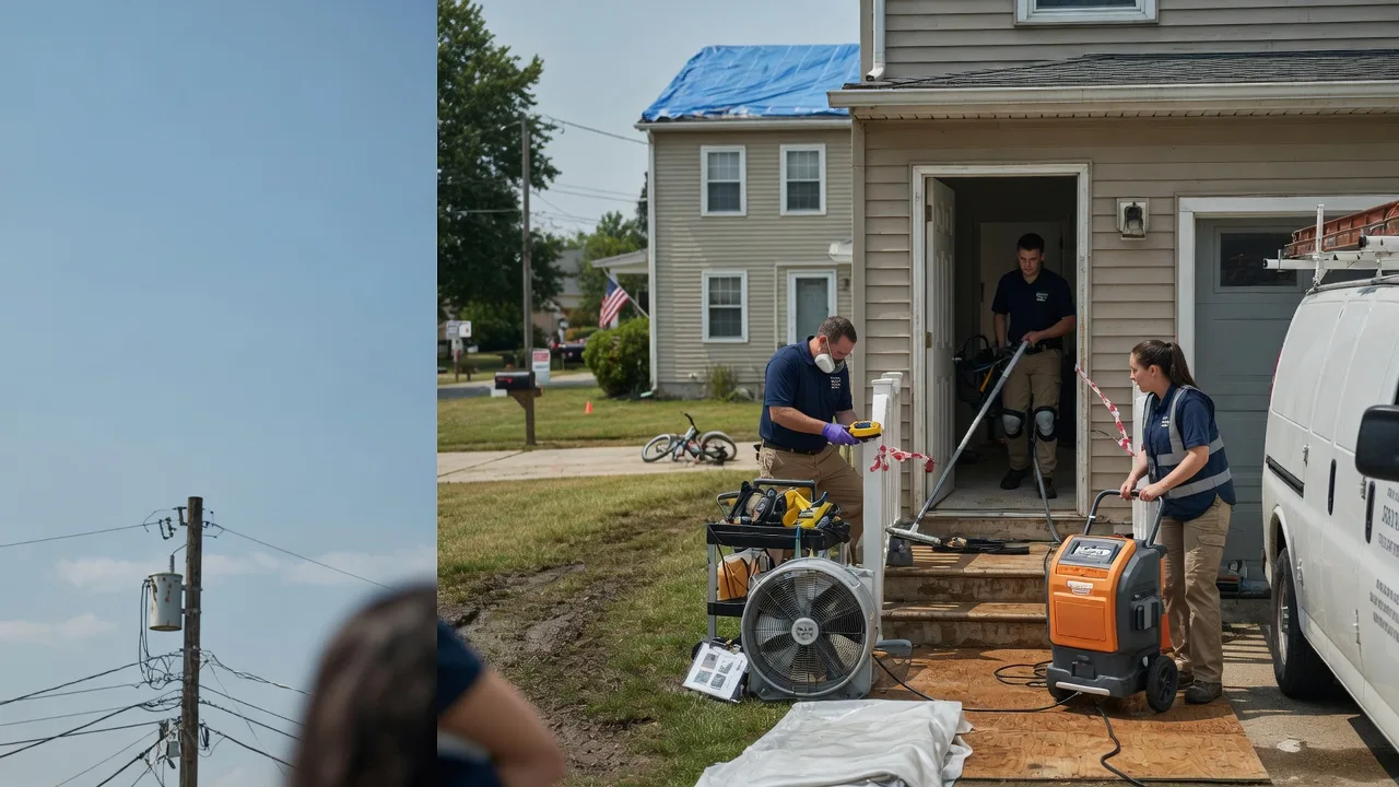 Water Damage Repair in Sellersville, PA near me
